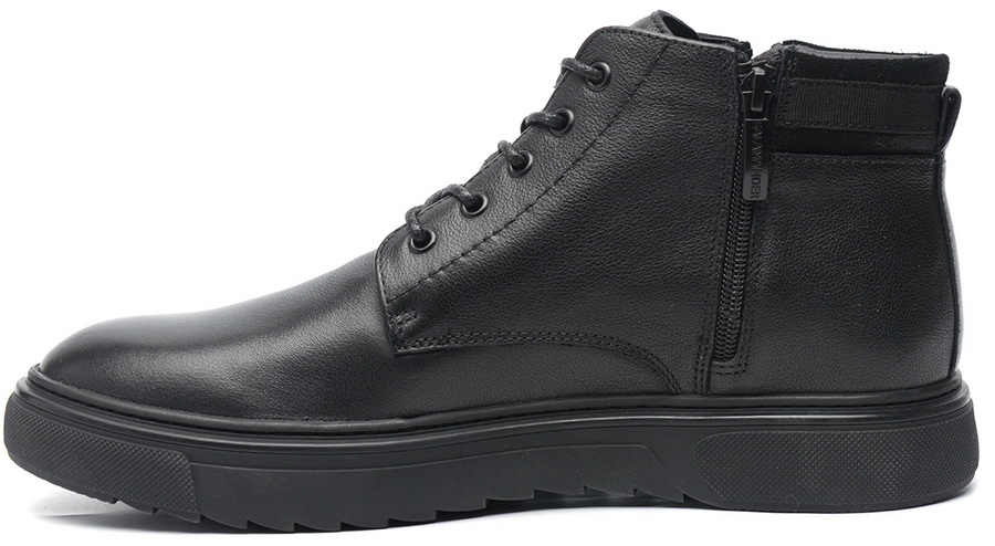 мужские ботинки натуральная кожа/натуральный мех salamander