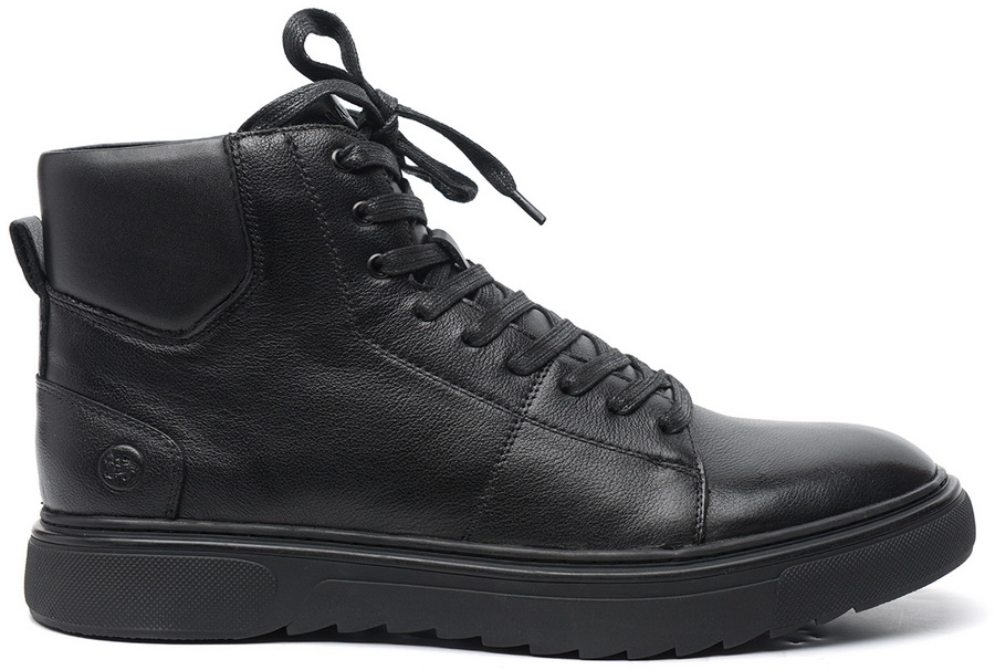 мужские ботинки натуральная кожа/натуральный мех salamander