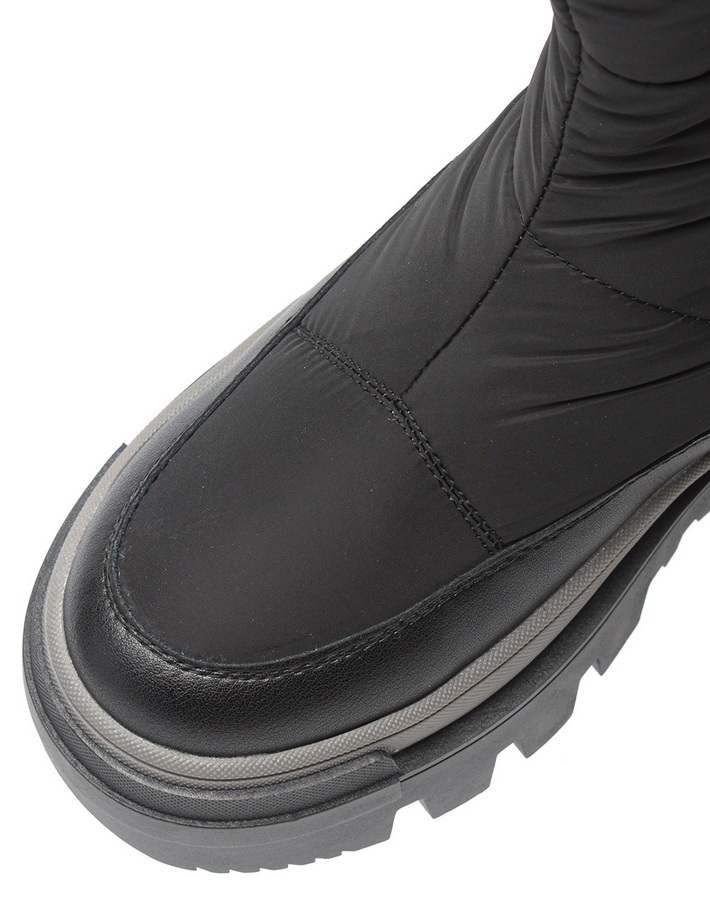 женские полусапоги текстиль + натуральная кожа / шерсть salamander