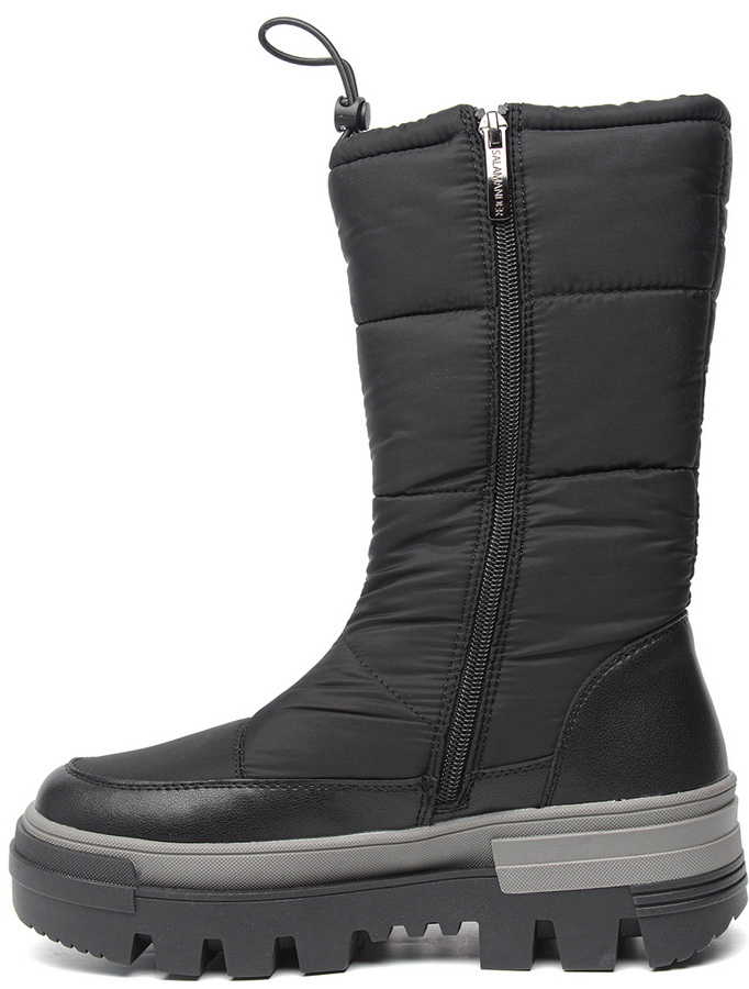 женские полусапоги текстиль + натуральная кожа / шерсть salamander