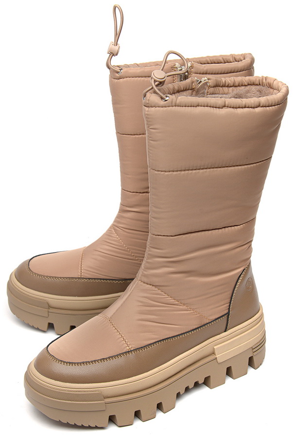 женские полусапоги текстиль + натуральная кожа / шерсть salamander