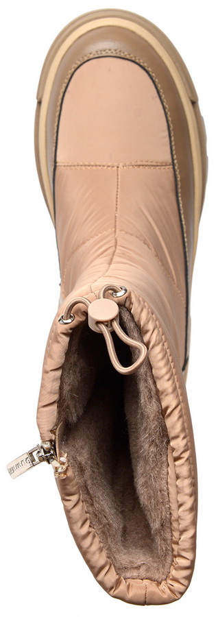 женские полусапоги текстиль + натуральная кожа / шерсть salamander