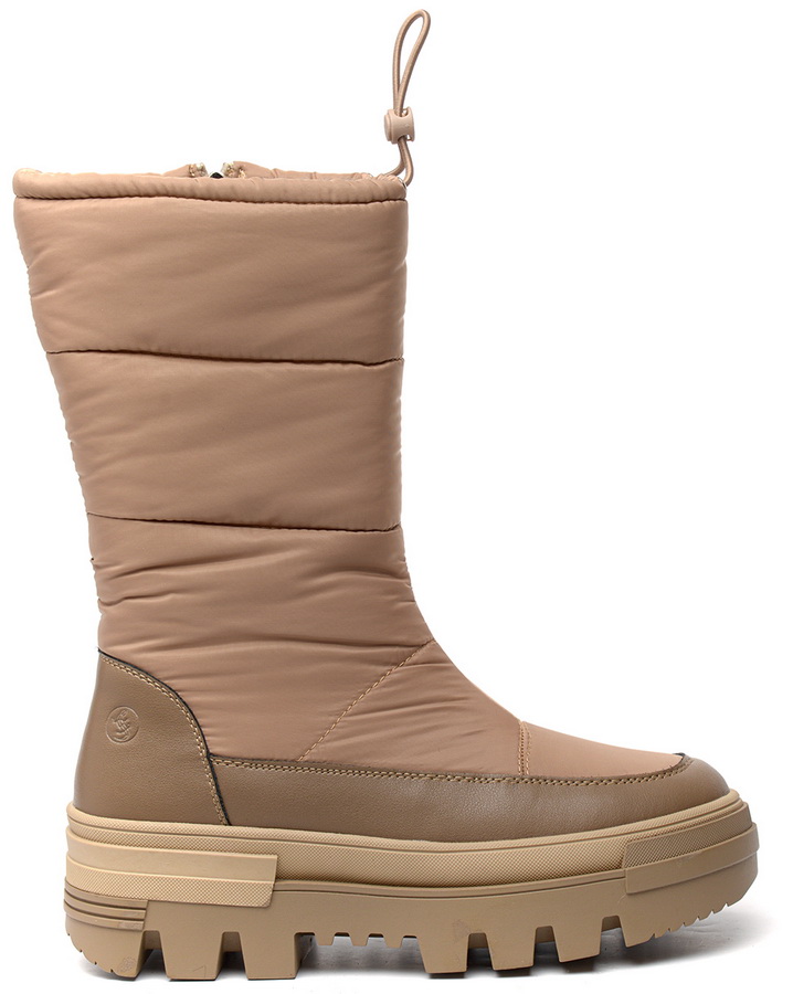 женские полусапоги текстиль + натуральная кожа / шерсть salamander