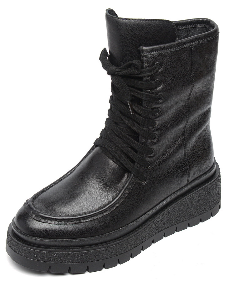 женские ботинки натуральная кожа / шерсть salamander