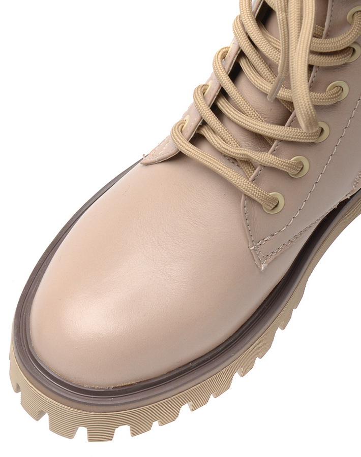 женские ботинки натуральная кожа / натуральный мех corvetto италия