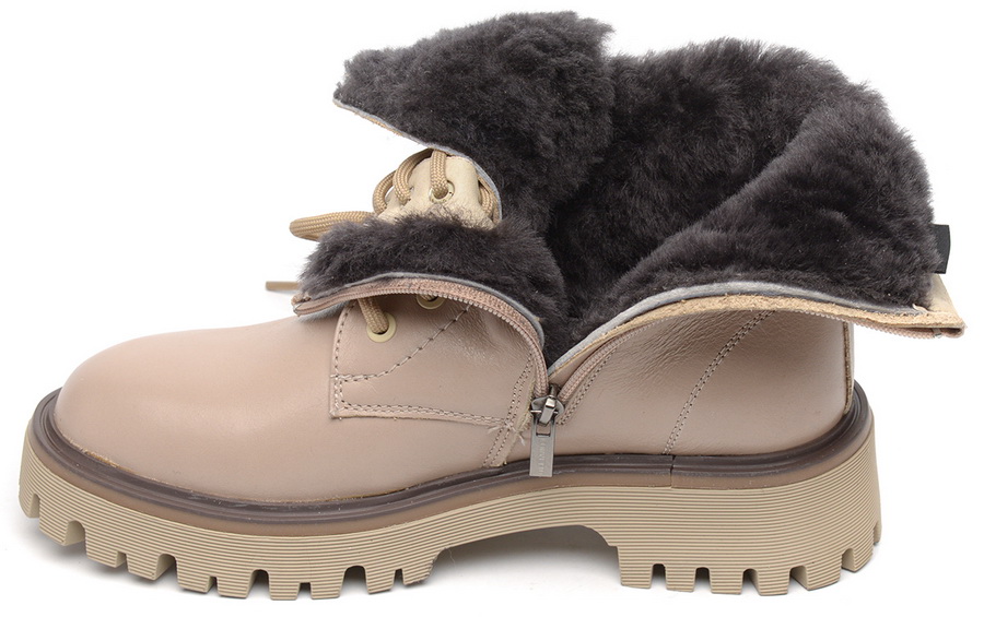 женские ботинки натуральная кожа / натуральный мех corvetto италия