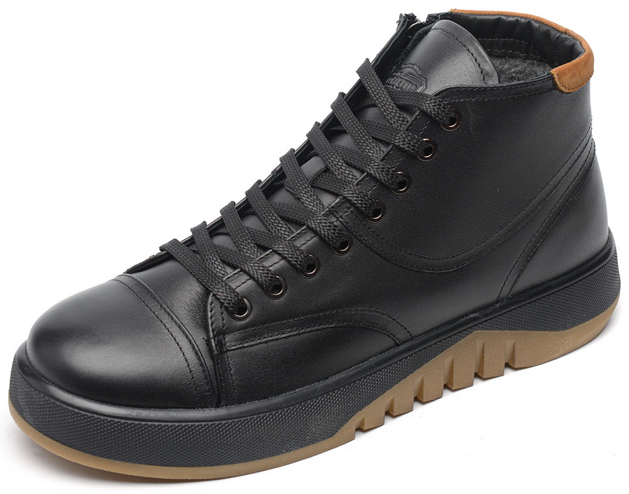 мужские ботинки натуральная кожа / шерсть corvetto