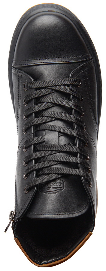 мужские ботинки натуральная кожа / шерсть corvetto