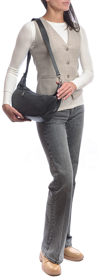 женская сумка натуральная кожа  kikilok корея