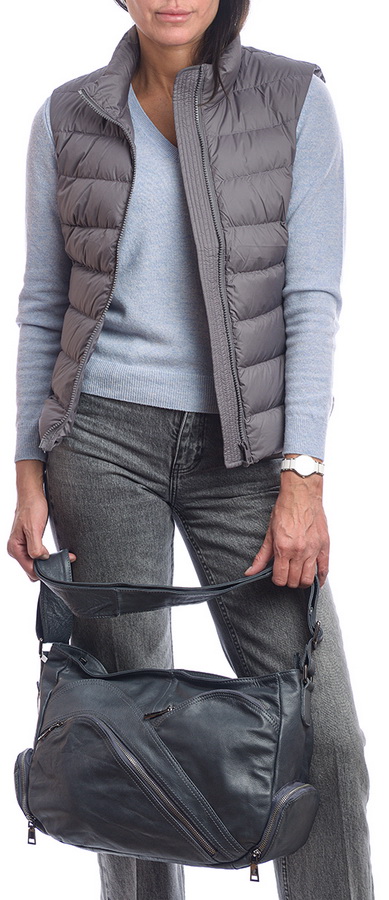 женская сумка натуральная кожа  kikilok корея