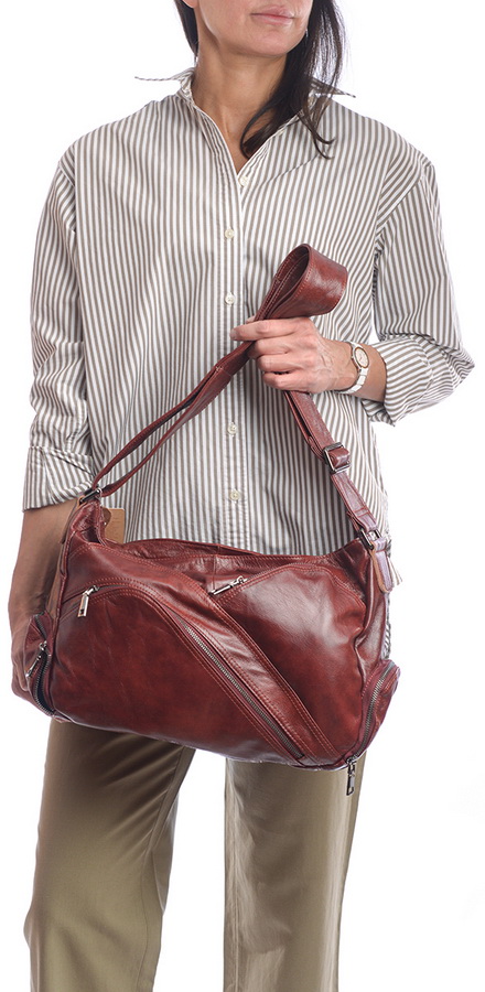 женская сумка натуральная кожа  kikilok корея