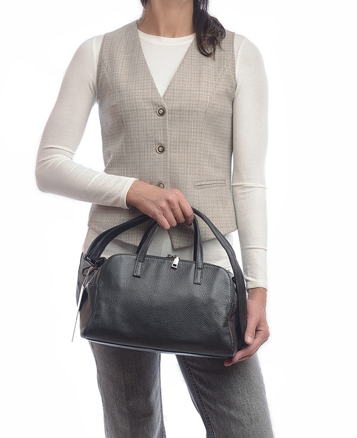 сумка женская натуральная кожа kikilok корея