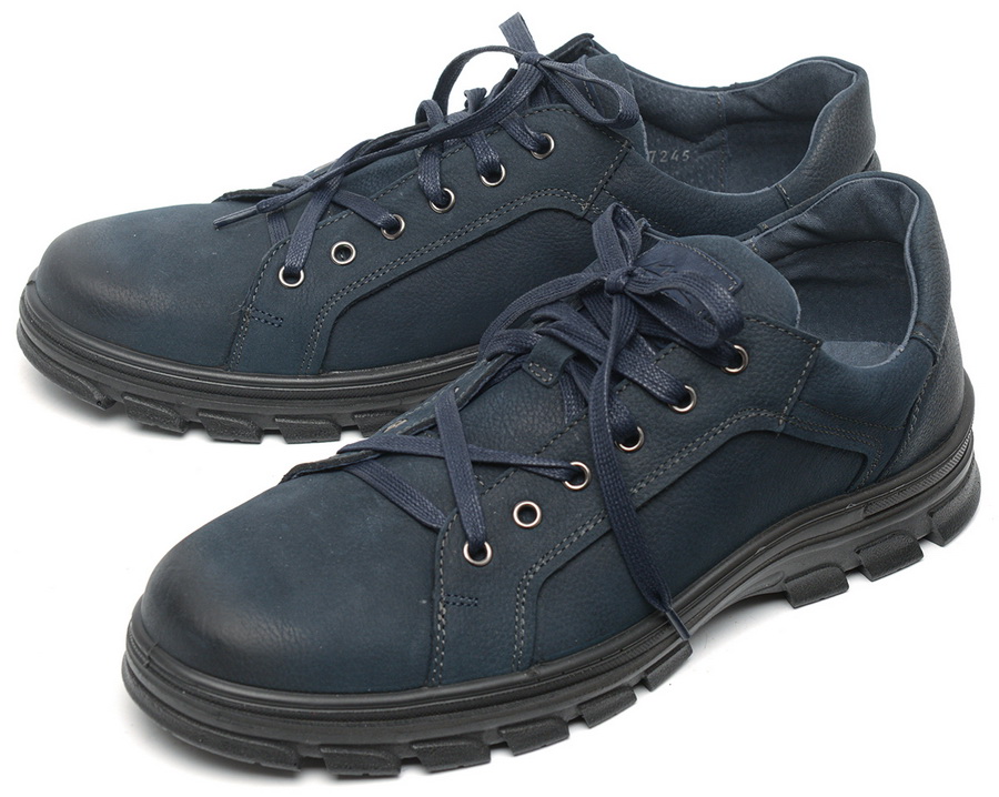 мужские полуботинки натуральная кожа нубук марко беларусь