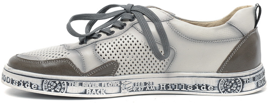 мужские кеды натуральная кожа corvetto италия