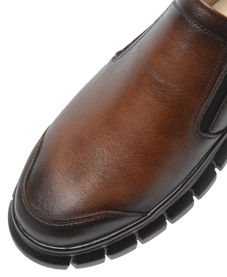 мужские полуботинки натуральная кожа corvetto италия