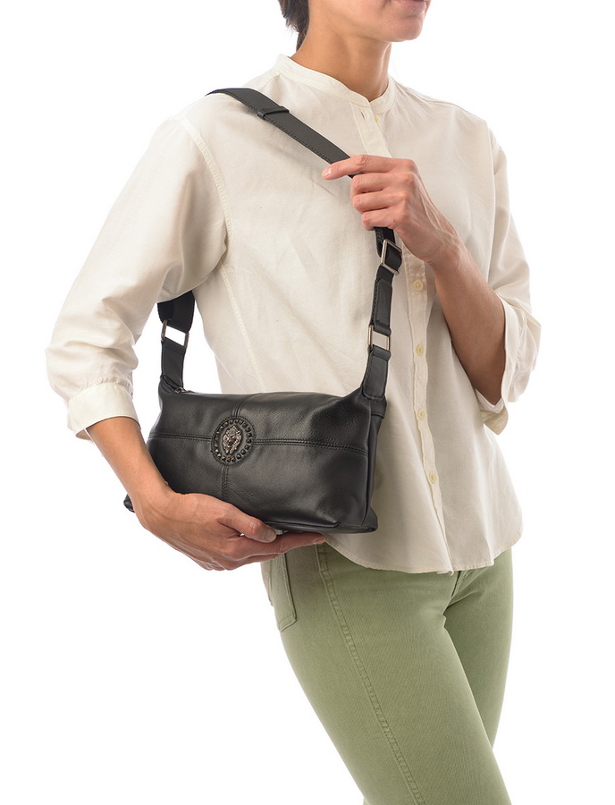 женская сумка натуральная кожа  kikilok корея