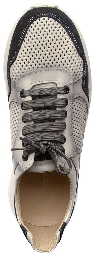 мужские полуботинки полуспортивные натуральная кожа corvetto италия