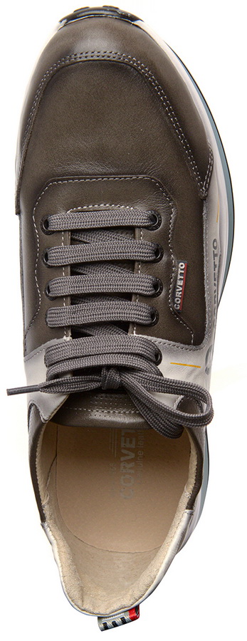 мужские кроссовки натуральная кожа corvetto италия