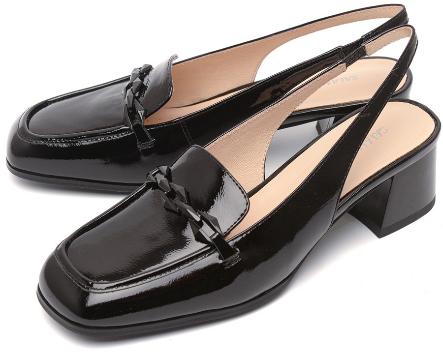 женские туфли натуральная кожа лаковая salamander