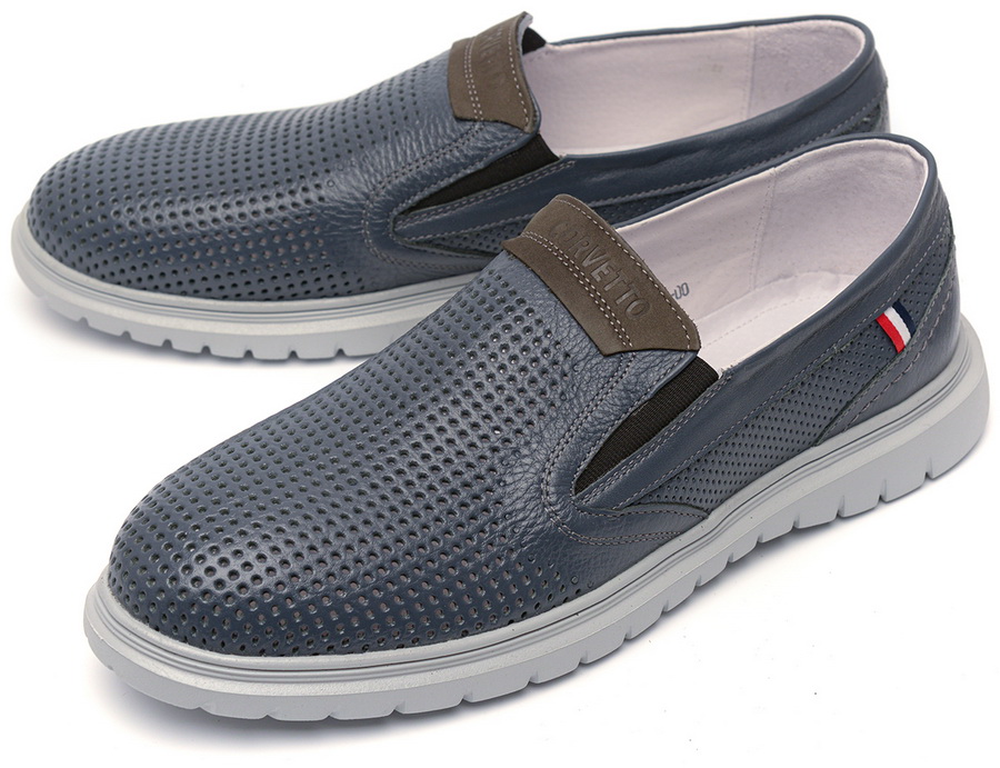 мужские полуботинки натуральная кожа corvetto италия