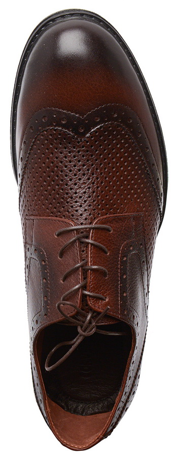 мужские полуботинки натуральная кожа corvetto италия