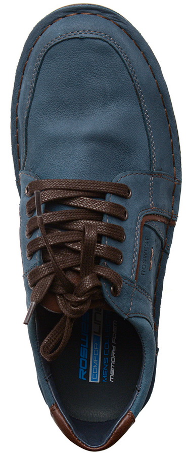 мужские полуботинки  натуральная кожа (нубук) росвест россия