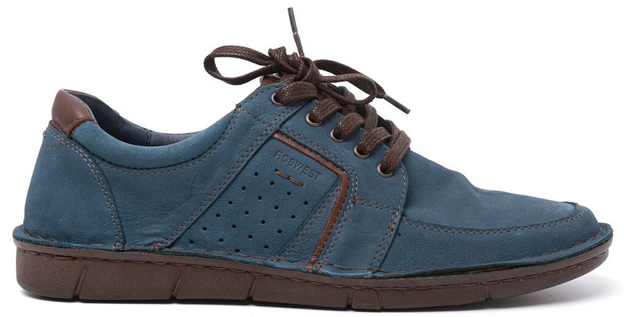 мужские полуботинки  натуральная кожа (нубук) росвест россия