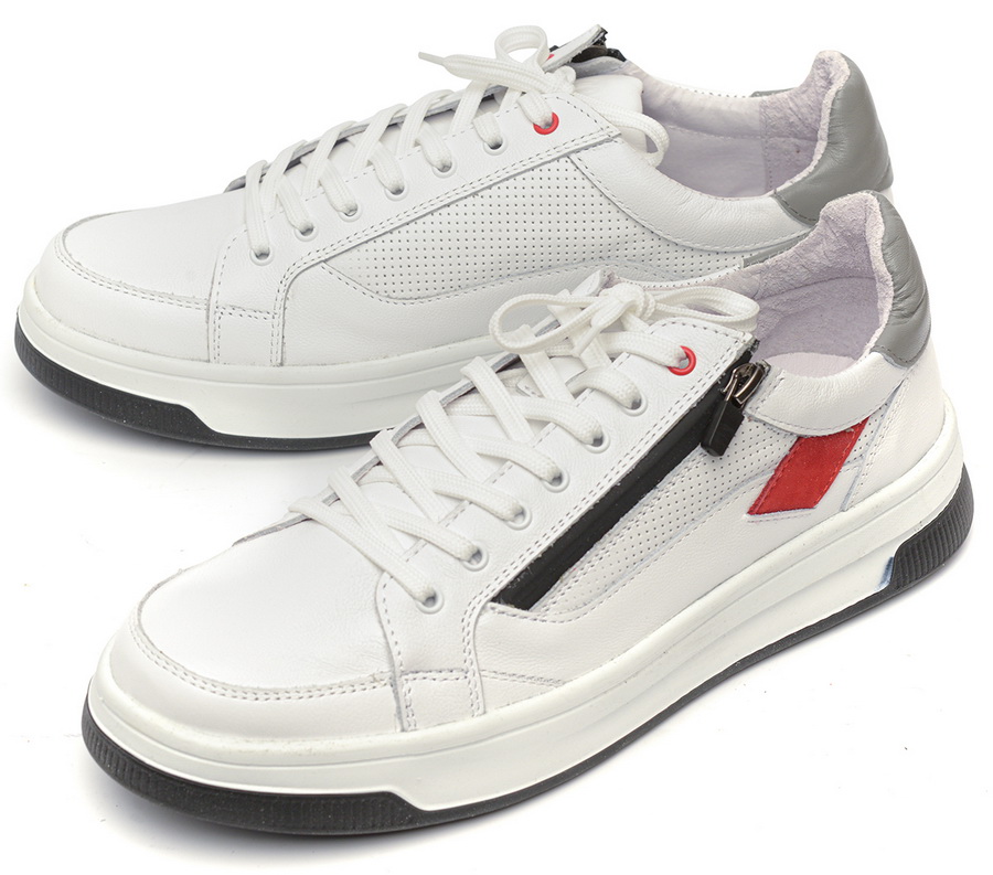 мужские кроссовки натуральная кожа corvetto италия