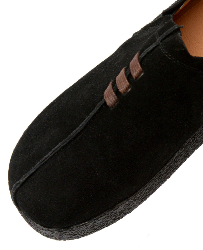 женские мокасины на танкетке натуральная кожа (велюр) binifoot тайвань 