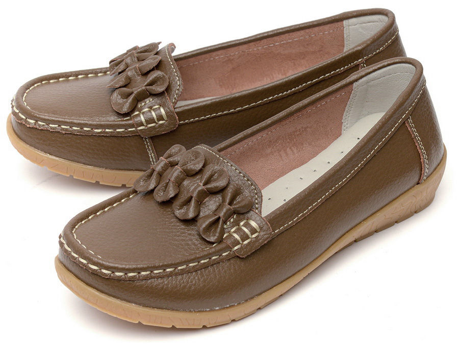 женские мокасины натуральная кожа binifoot тайвань