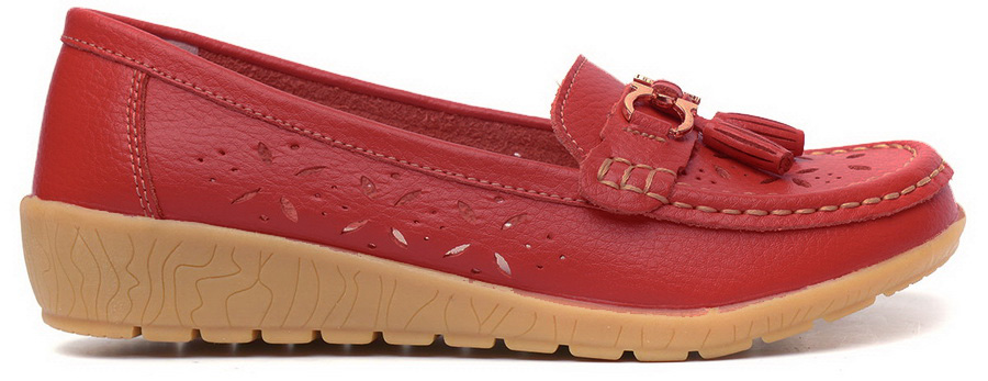 женские мокасины натуральная кожа binifoot/bnf тайвань