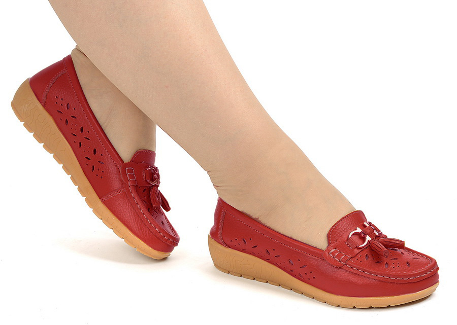 женские мокасины натуральная кожа binifoot/bnf тайвань