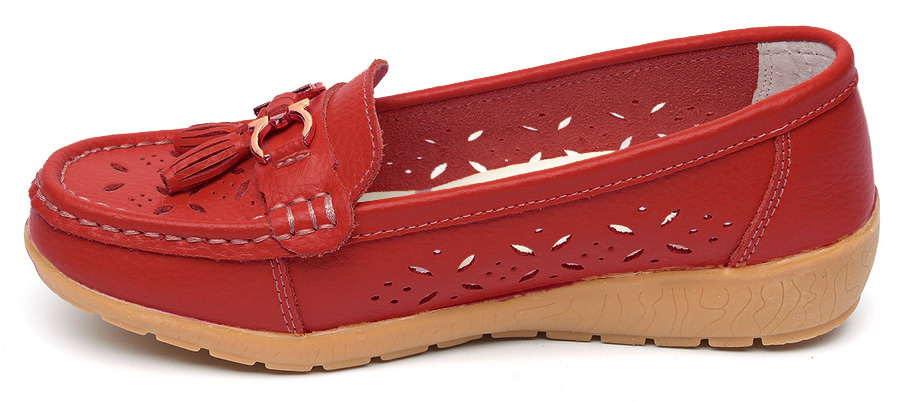 женские мокасины натуральная кожа binifoot/bnf тайвань