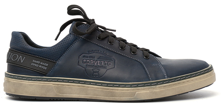 мужские кеды натуральная кожа corvetto италия