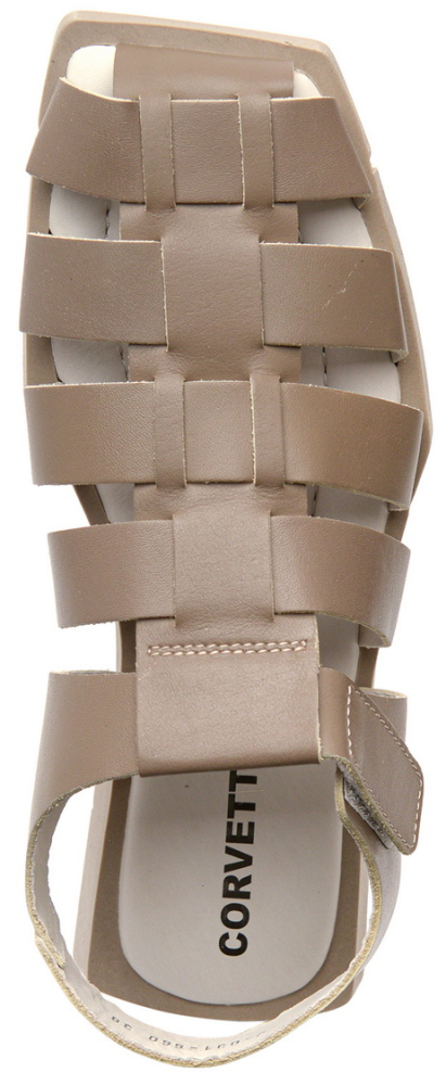 женские босоножки натуральная кожа corvetto италия