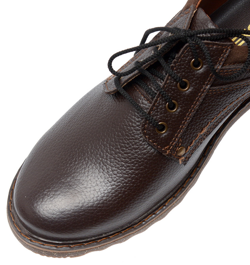 мужские полуботинки натуральная кожа goodzone россия