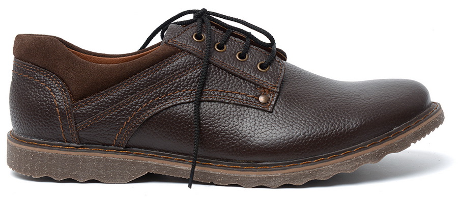 мужские полуботинки натуральная кожа goodzone россия