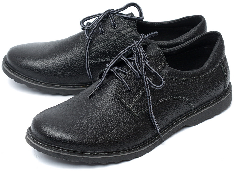 мужские полуботинки натуральная кожа goodzone россия