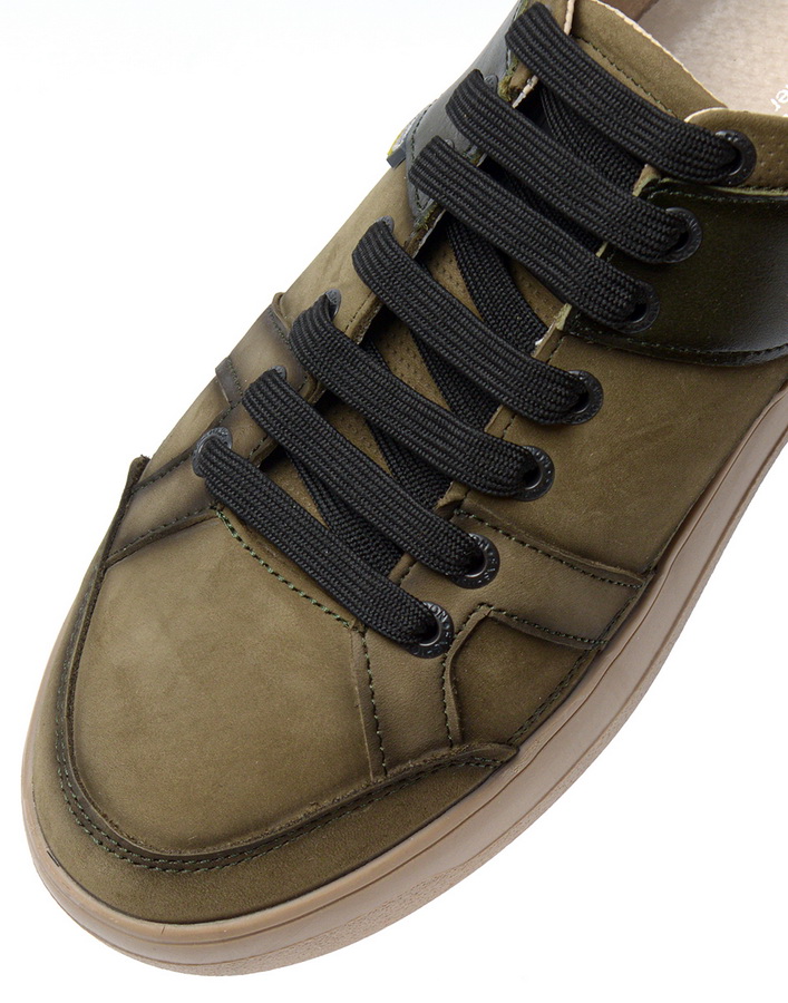 мужские кеды натуральная кожа (нубук) corvetto италия