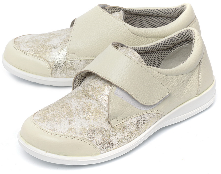 женские туфли ортопедические суперкомфорт натуральная кожа + текстиль алми россия