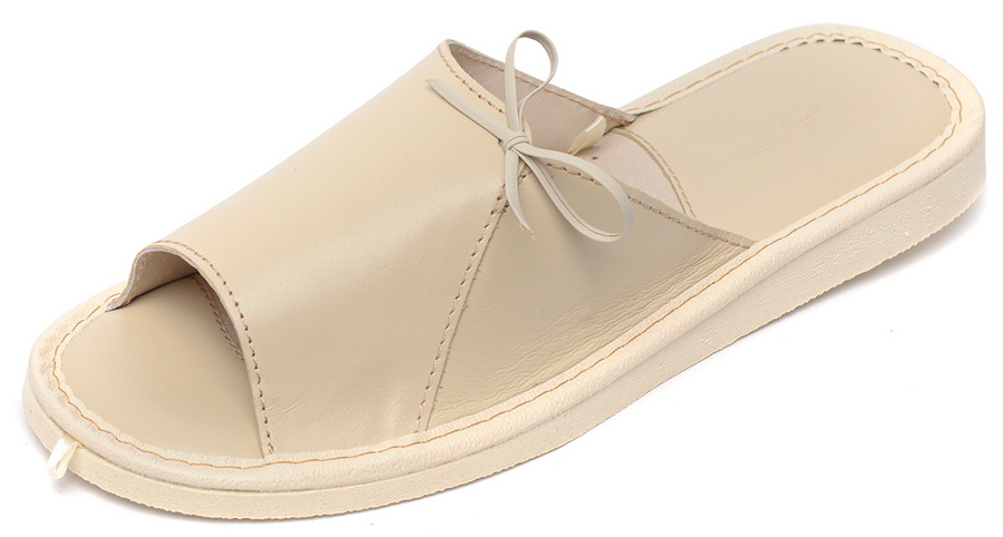 женские тапочки натуральная кожа evalli 