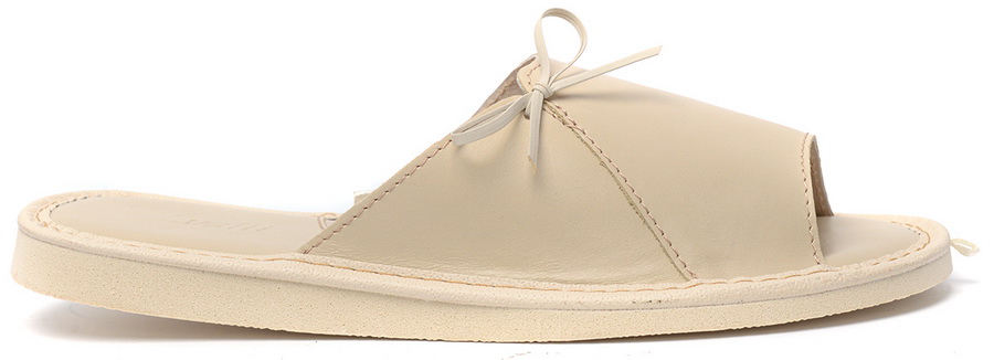 женские тапочки натуральная кожа evalli 