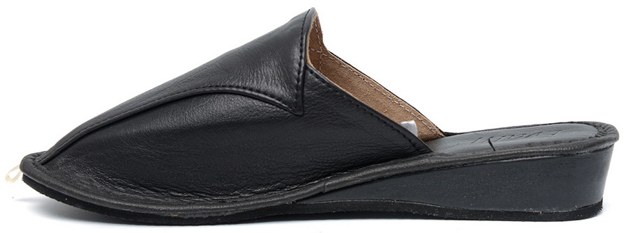 женские тапочки натуральная кожа evalli 