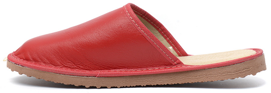 женские тапочки натуральная кожа evalli 