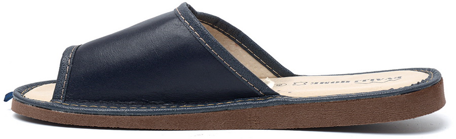 мужские тапочки натуральная кожа evalli россия