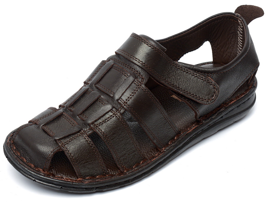 мужские сандалии натуральная кожа evalli турция