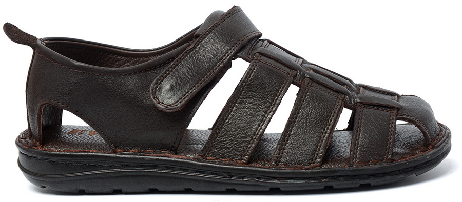 мужские сандалии натуральная кожа evalli турция