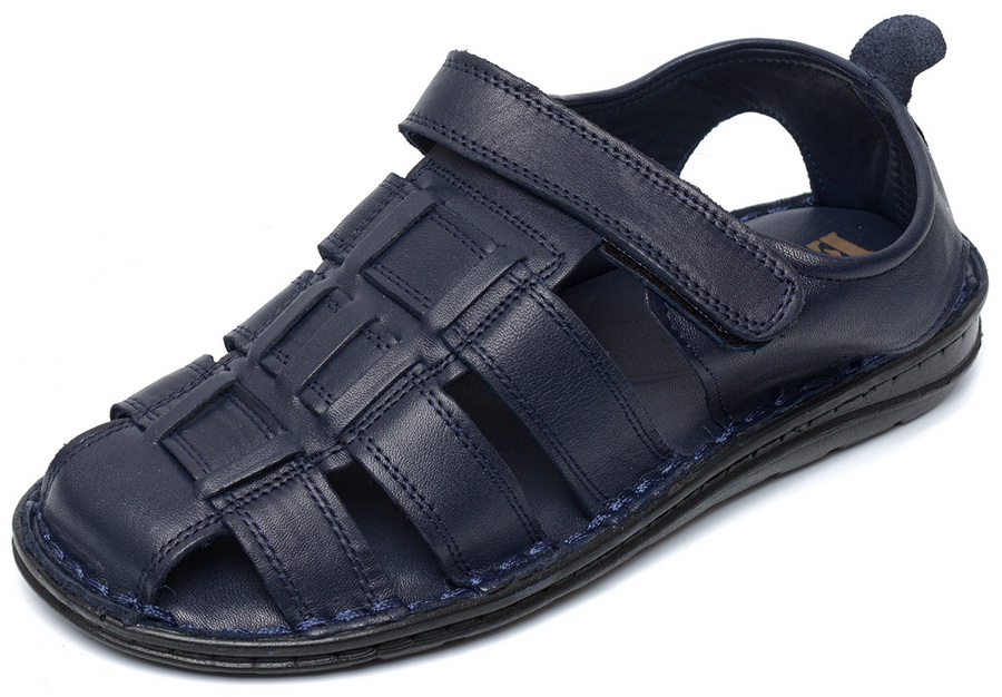 мужские сандалии натуральная кожа evalli турция