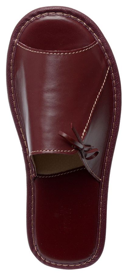 женские тапочки натуральная кожа evalli 