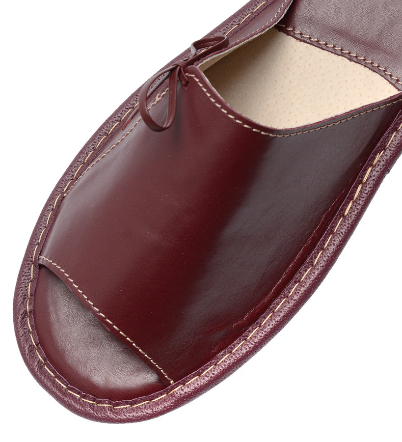 женские тапочки натуральная кожа evalli 